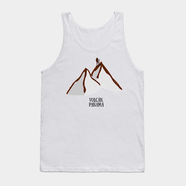 Hiking Volcan, Panama Tank Top by julyperson